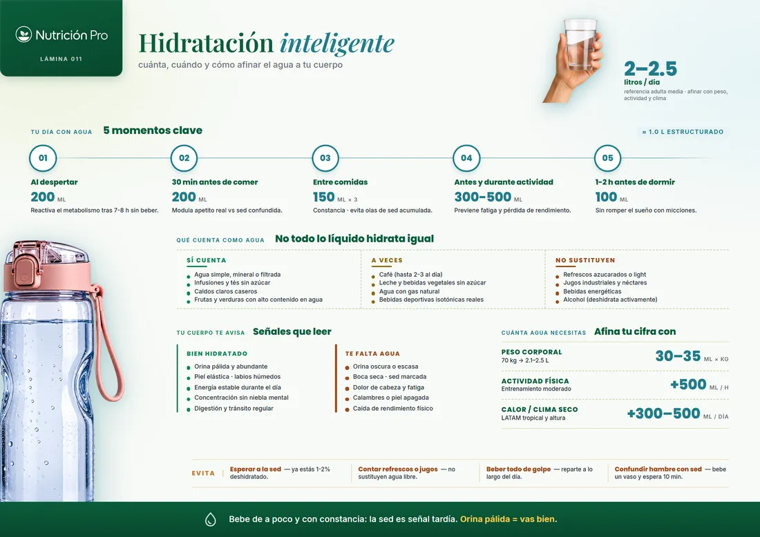 Lámina de hidratación inteligente